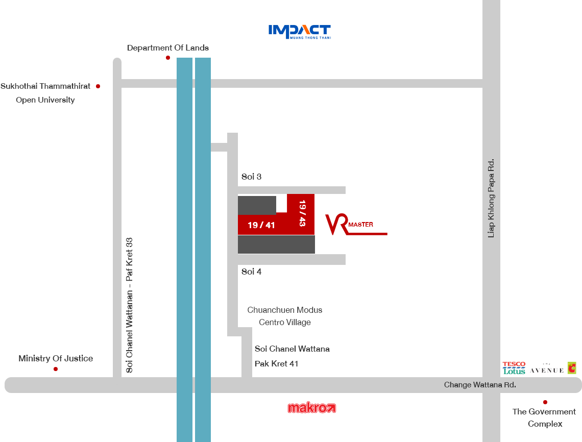 VR Master map